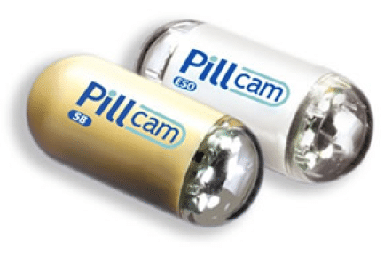 endoscopy with camera pill