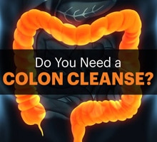 Do You Need a Colon Cleanse? message over an image of a colon