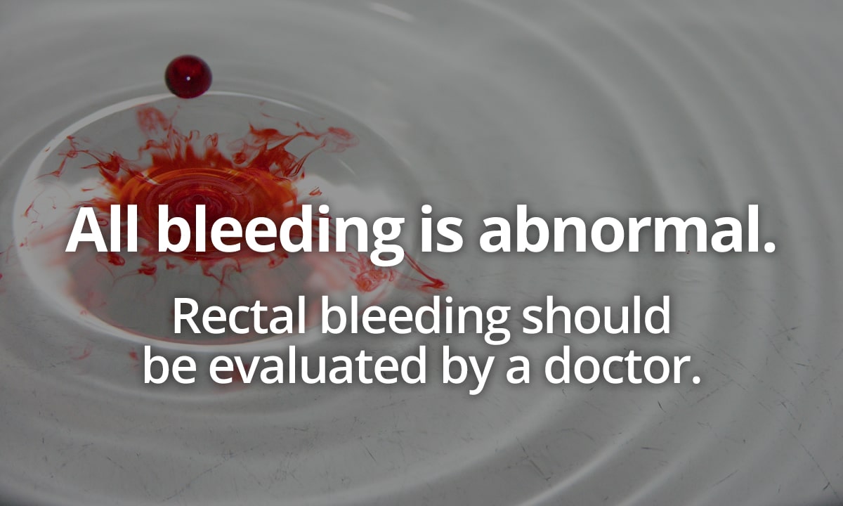 NHS 111 Wales - Health A-Z : Rectal bleeding